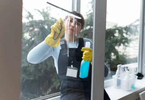 Nettoyage de vitres intérieures et extérieures à la Salle-les-Alpes